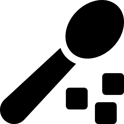 cuchara Basic Rounded Filled icono