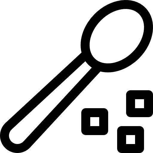 cuchara Basic Rounded Lineal icono
