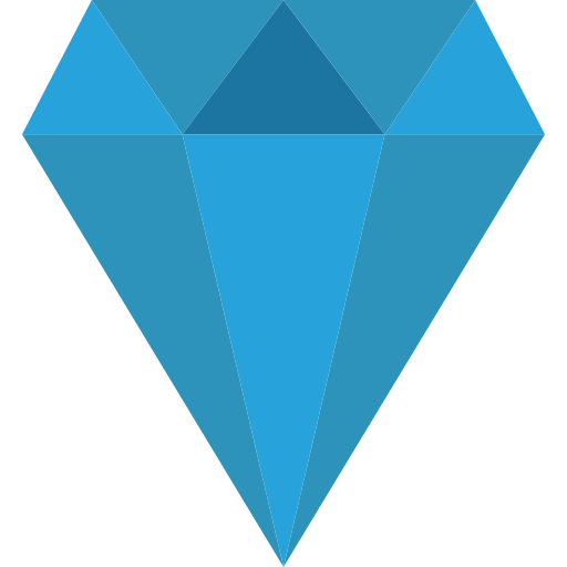 다이아몬드 Dinosoft Flat icon