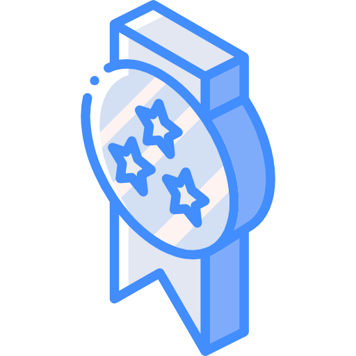Medal Basic Miscellany Blue icon