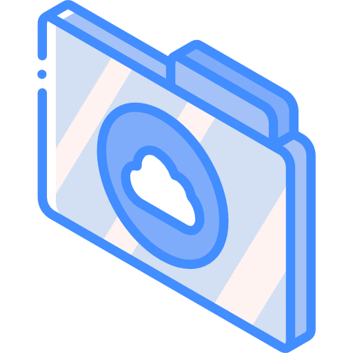 폴더 Basic Miscellany Blue icon