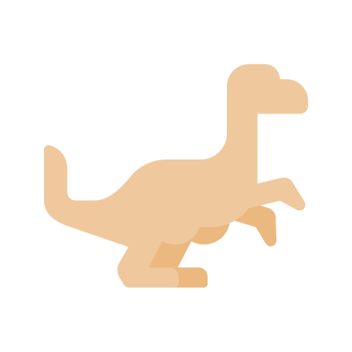 dinozaur Generic Flat ikona