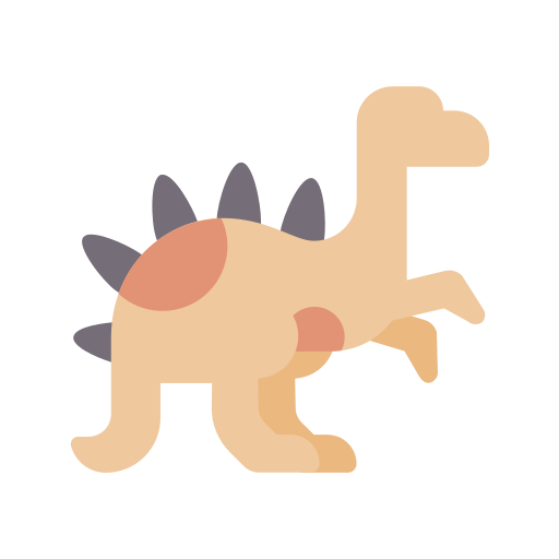 dinozaur Generic Flat ikona