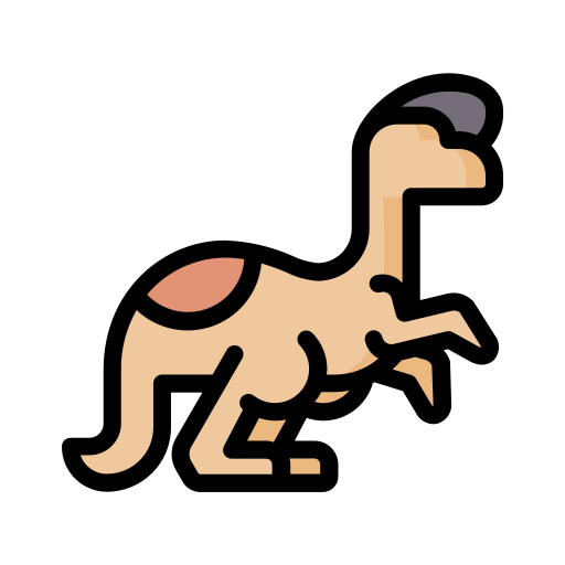 dinosaurus Generic Outline Color icoon