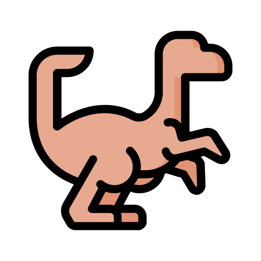 dinozaur Generic Outline Color ikona