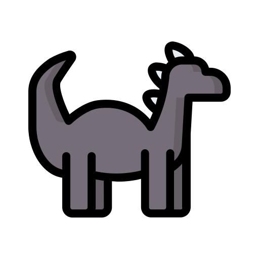 dinosaurio Generic Outline Color icono