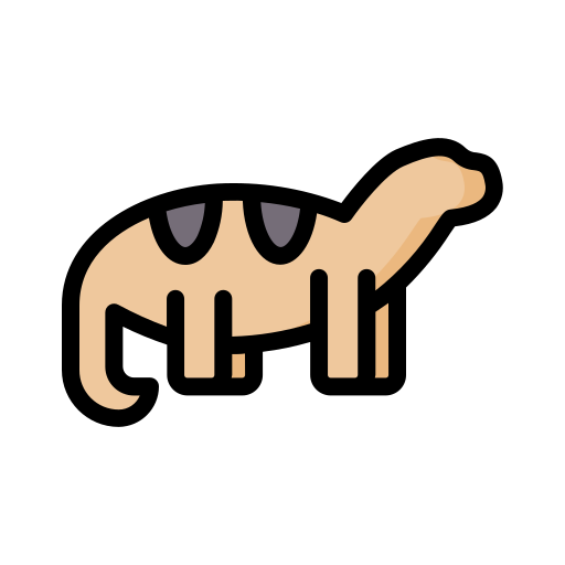 Dinosaur Generic Outline Color icon
