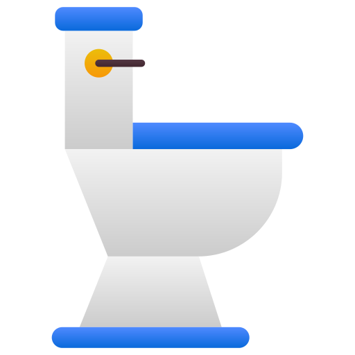 Toilet Generic Flat Gradient icon