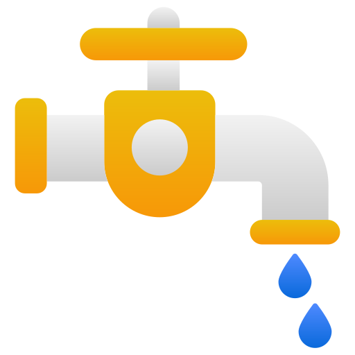 Водопроводный кран Generic Flat Gradient иконка