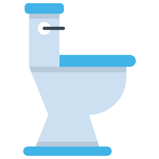 toilette Generic Flat icona