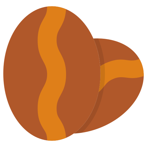 granos de café Generic Flat icono
