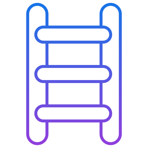 Step ladder Generic Gradient icon