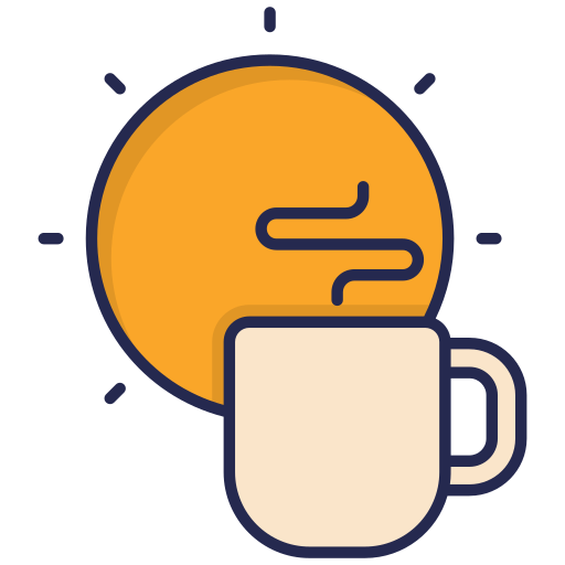 モーニング・コーヒー Generic Outline Color icon