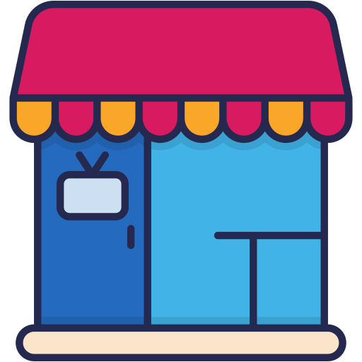 Кофейный магазин Generic Outline Color иконка