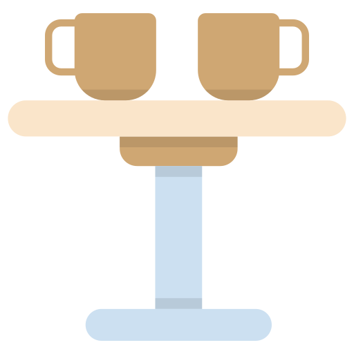 stolik kawowy Generic Flat ikona