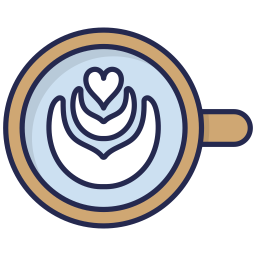 Latte Generic Outline Color icon
