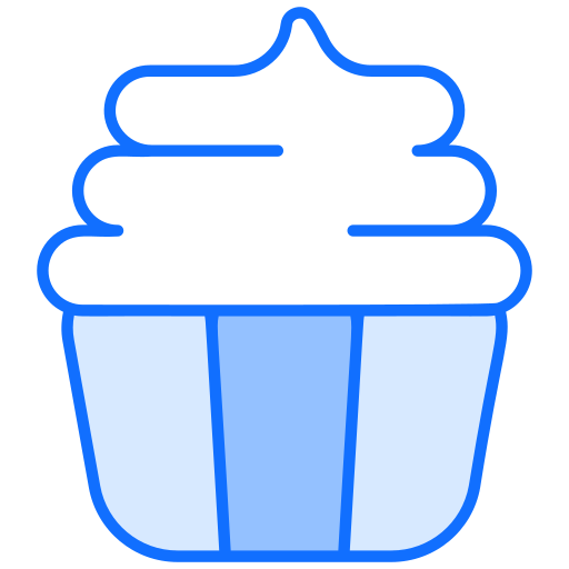 컵케이크 Generic Blue icon