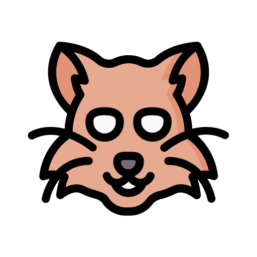 Cat Generic Outline Color icon