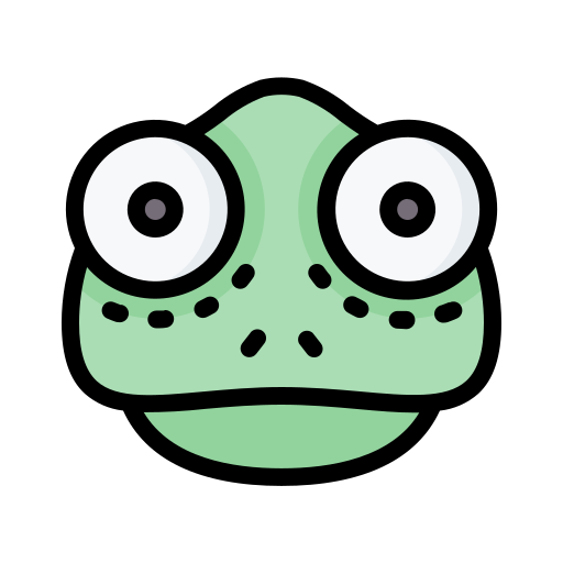 Chameleon Generic Outline Color icon