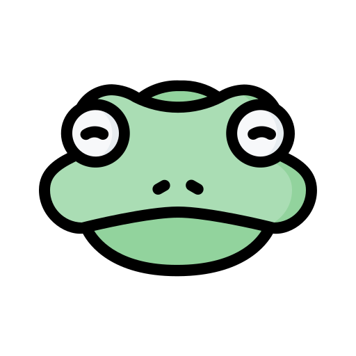 Frog Generic Outline Color icon