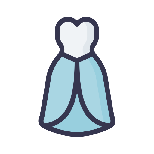 Dress Generic Outline Color icon