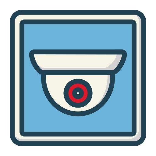 Security camera Generic Outline Color icon