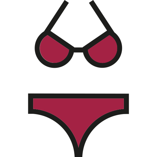 bikini Generic Outline Color Ícone