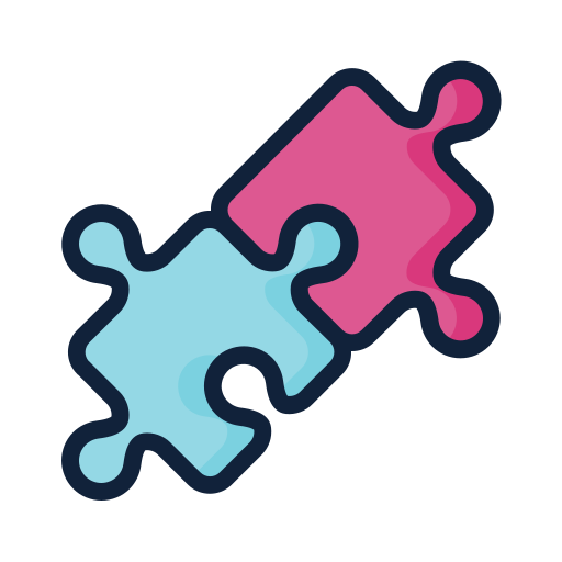puzzle Generic Outline Color ikona