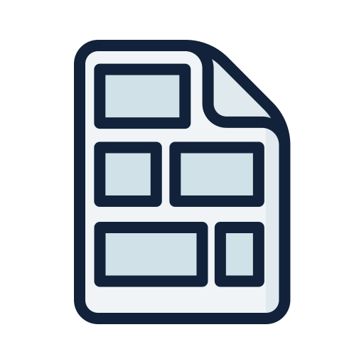 Storyboard Generic Outline Color icon