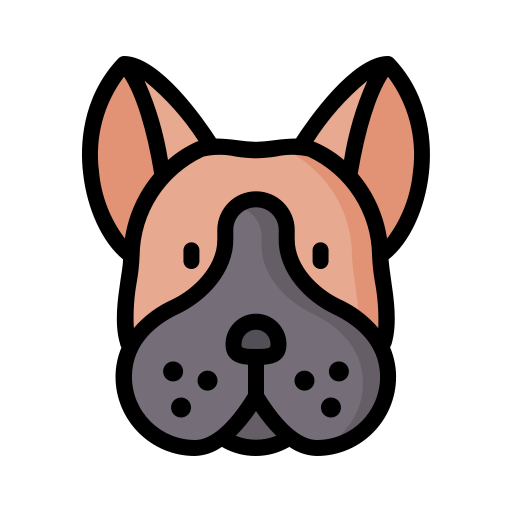 boston terrier Generic Outline Color Icône
