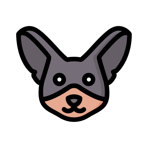 chihuahua Generic Outline Color icono