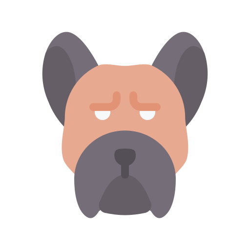 franse bulldog Generic Flat icoon