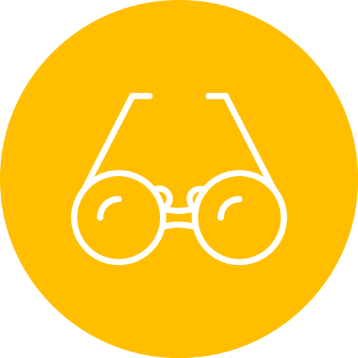 眼鏡 Generic Circular icon