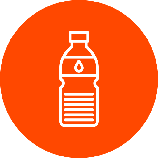 Water bottle Generic Circular icon