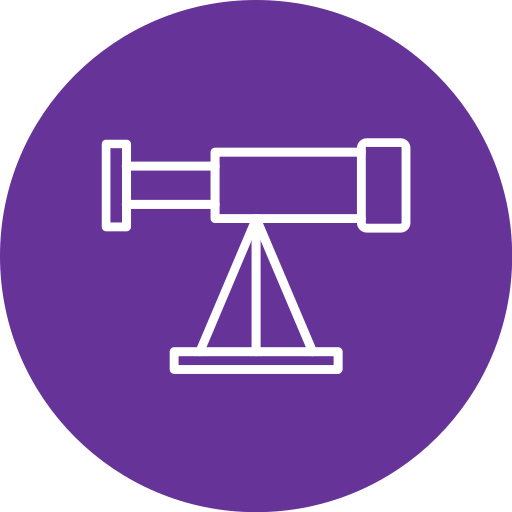 télescope Generic Circular Icône