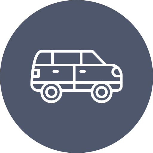 미니밴 Generic Circular icon