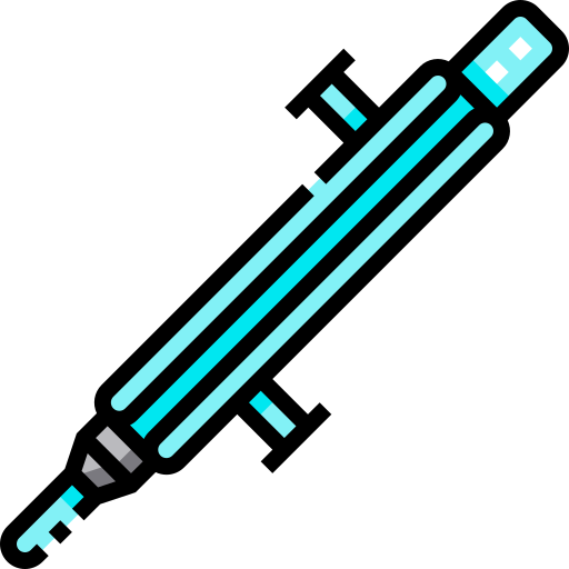 condensador Detailed Straight Lineal color icono