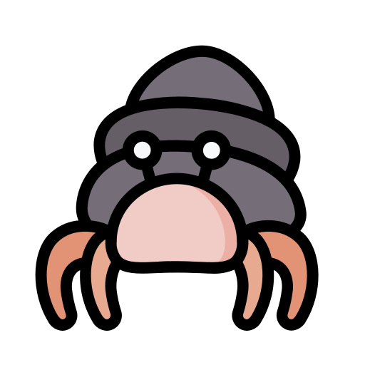 Hermit crab Generic Outline Color icon