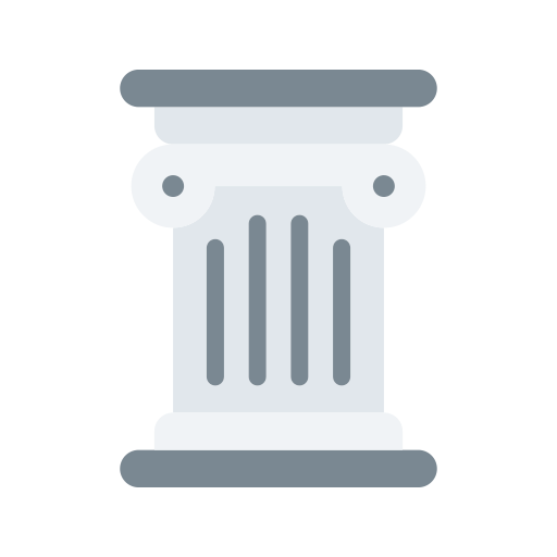 Ancient pillar Generic Flat icon