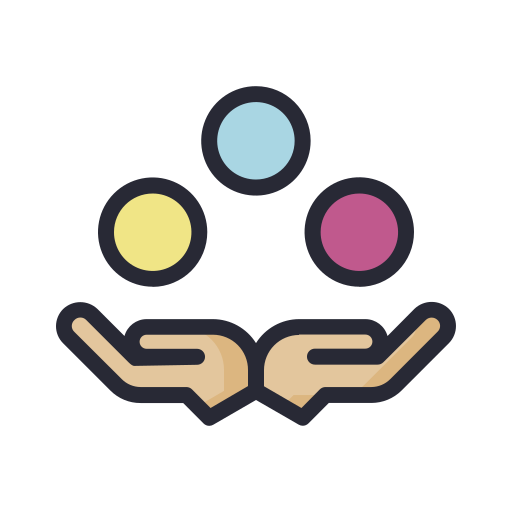 ジャグリングボール Generic Outline Color icon