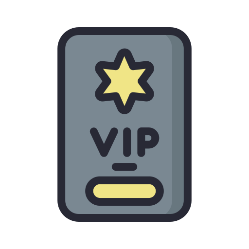 vip 카드 Generic Outline Color icon