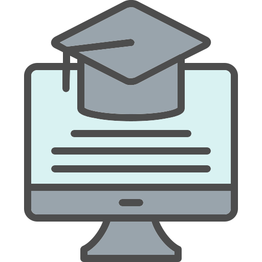 e-learning Generic Outline Color icon