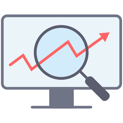 Search chart Generic Flat icon
