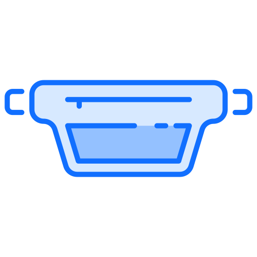 bauchtasche Generic Blue icon