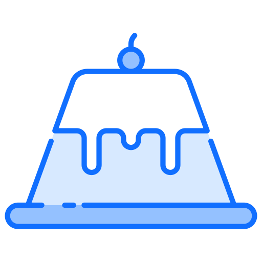 Pudding Generic Blue icon