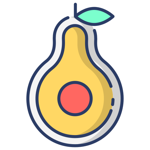 awokado Generic Outline Color ikona
