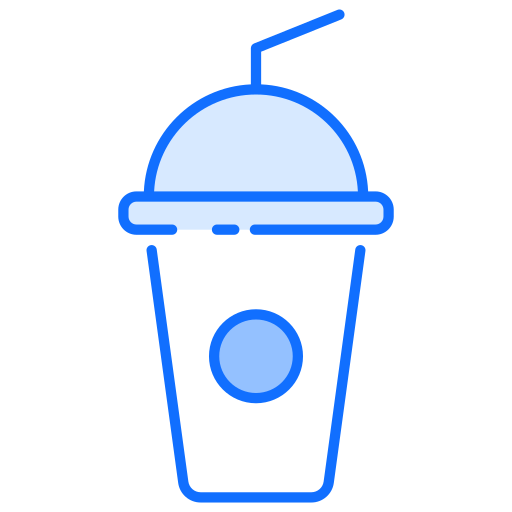 Cold coffee Generic Blue icon
