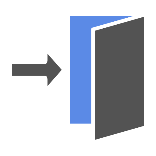 체크인 Generic Blue icon