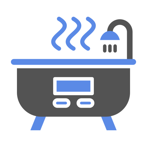 Hot tub Generic Blue icon