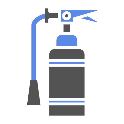 Fire extinguisher Generic Blue icon